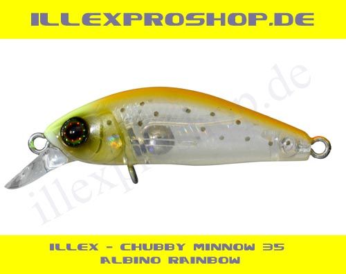 Illex Chubby Minnow 35 Albino Rainbow 2,3g 35mm