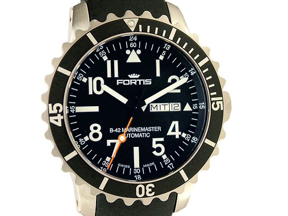 Fortis B 42 Marinemaster Day Date UVP 1.365,  Ungetragen mit Box