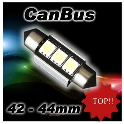 44mm LED SMD Kennzeichenbeleuchtung Mercedes W203 W211