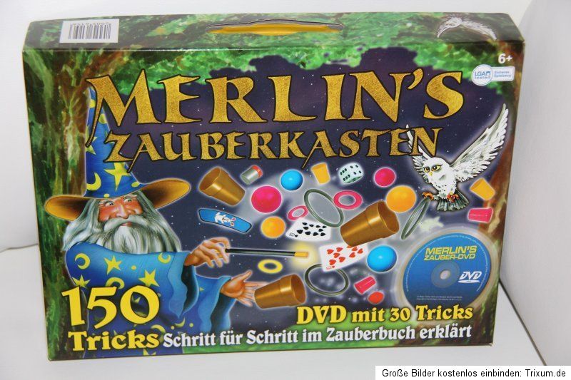 Merlins Zauberkasten   Lernspaß + DVD ab 6 Jahren   NEU 