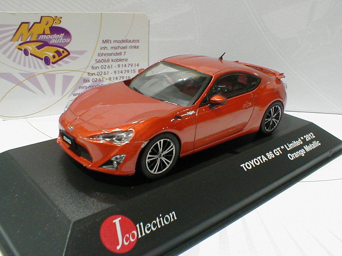 JC243   Toyota 86GT Limited Baujahr 2012  orangemet.  143