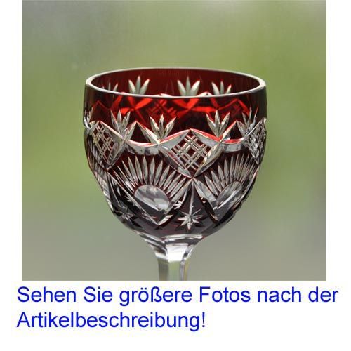 Alter Jugendstil Weinrömer Römer rot