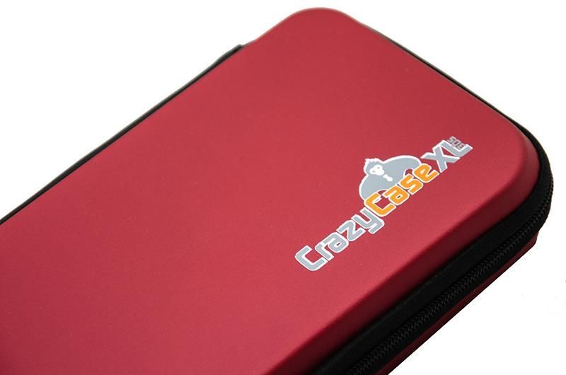 3DS XL Tasche CrazyCase Rot Case Hülle