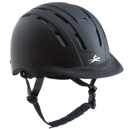 Reithelm Aircool Helm, schwarz, L 58 61