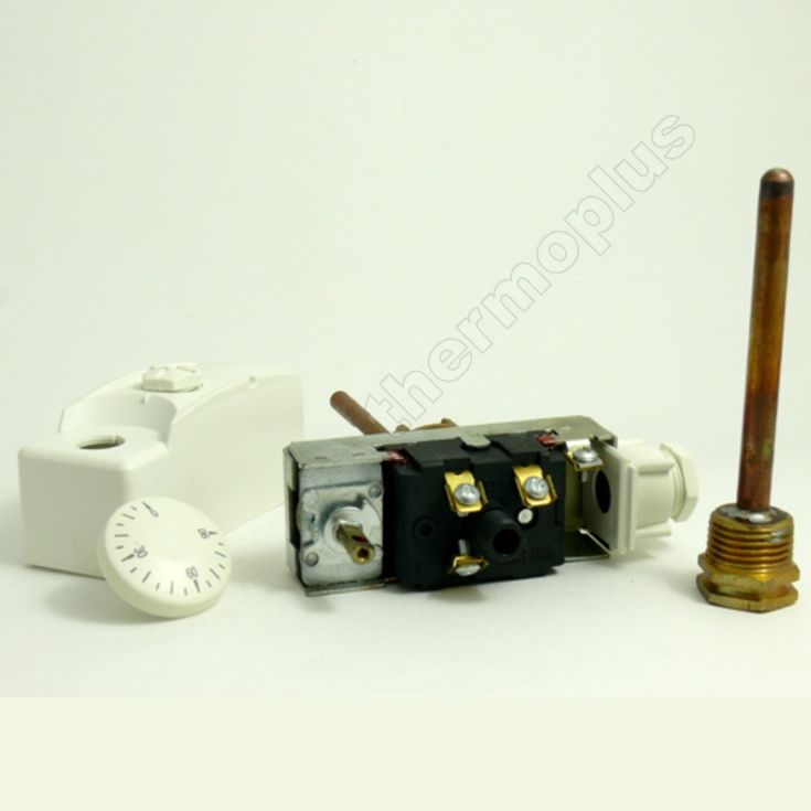 Tauchthermostat Tauchhülse 100mm 1/2