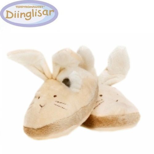 TEDDYKOMPANIET DIINGLISAR BABYSCHUHE HASE 10 CM SÜSS UND NEU