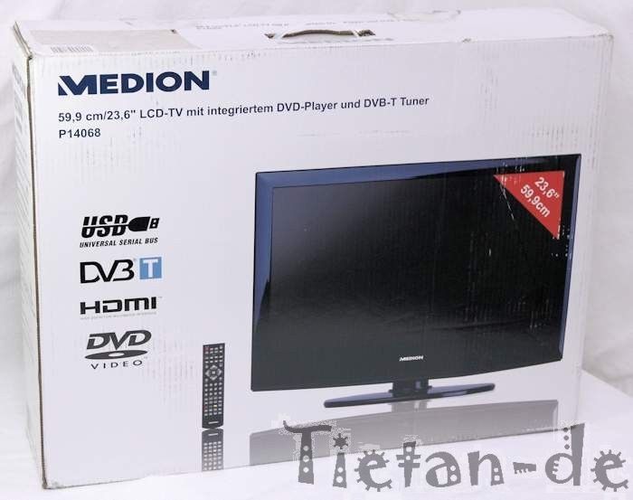 Medion P14068 59,9 cm (23,6 Zoll) LCD Fernseher