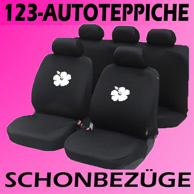 Sitzbezüge Schonbezüge Hibiskus FIAT Punto Stilo