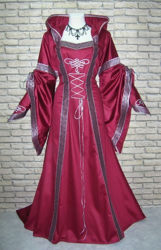 Prunkvolles*Mittelalterkleid*Elben*Feengewand*HdR*Larp