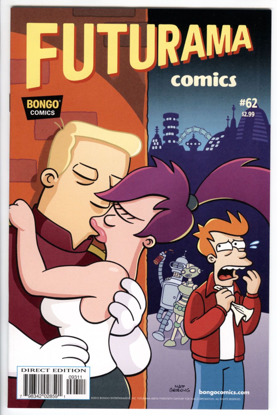 Futurama Comics # 62 *** Bongo Comics USA ***NEUWARE