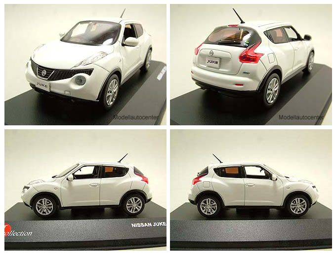 Nissan Juke 2010 weiß, Modellauto 143 / J Collection