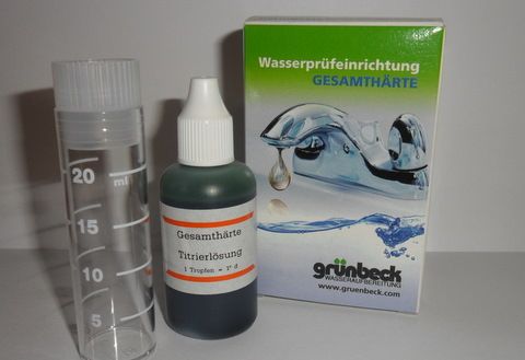 Grünbeck Wasserprüfeinrichtung Gesamthärte messen