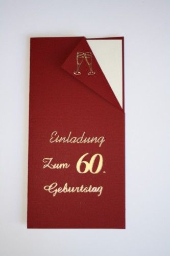 Einladungskarte Einladung Geburtstag 50,60,65,70,75,80