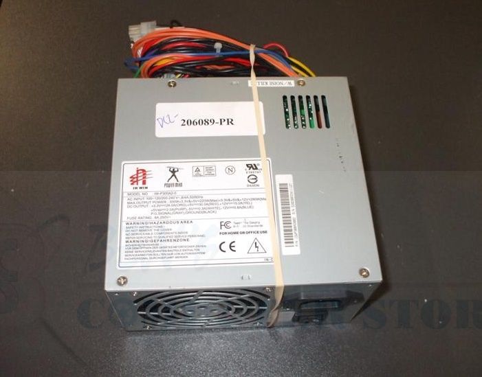 In Win Powerman IW P300A2 0 300W ATX 20 Pin Power Supply Tested