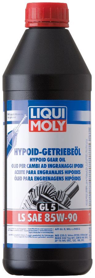 Liqui Moly Getriebeöl (GL 5) LS SAE 85 W 90 ÖL 1 l 8,89 Euro