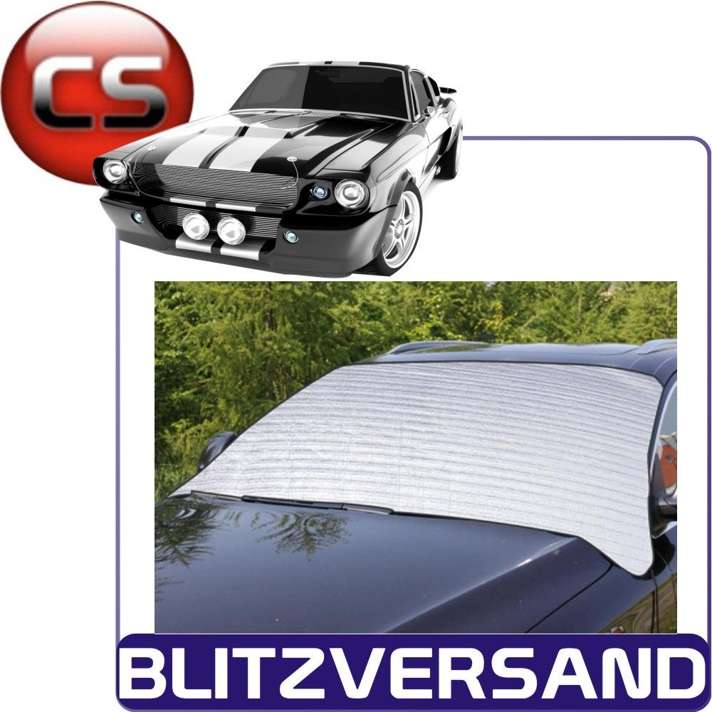 Thermo Frontscheiben Abdeckung 180 x 85 cm Scheibenabdeckung SUV & VAN