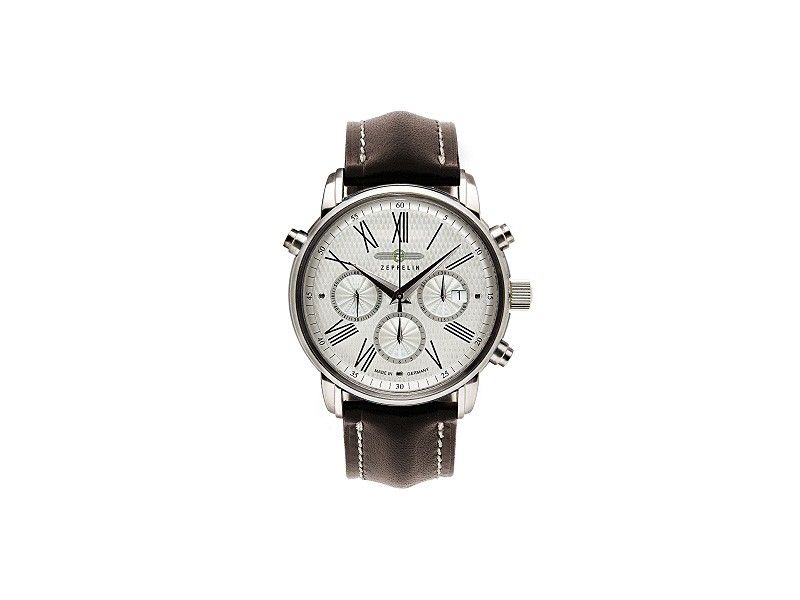 Zeppelin Herren Chronograph LZ127 Sternwarte Glashütte 7612 4