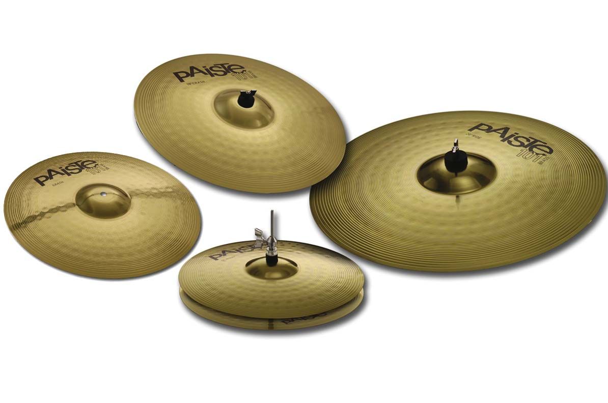 Paiste 101 Brass Set 14/16/20 Beckenset + 14 Crash 