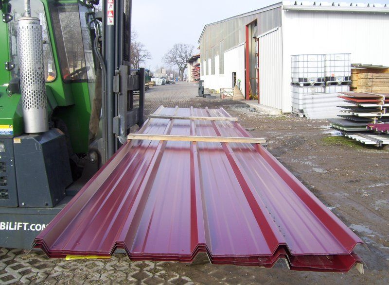 Trapezblech Profilblech Trapezbleche Sonderposten Profilbleche 9x6m