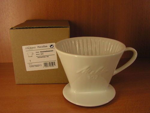 Melitta Kaffeefilter Filter Schnellfilter Porzellan 102