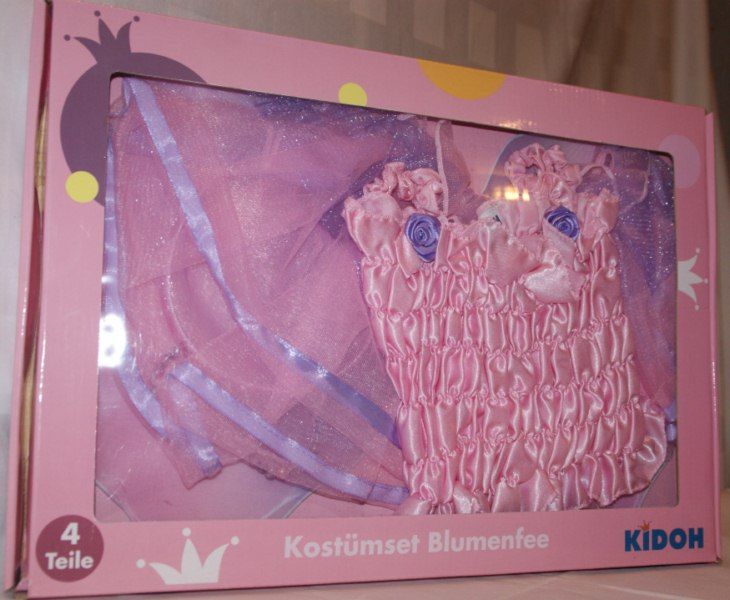 Kostümset Blumenfee Fee Kinderkostüm Gr. 104   110 NEU OVP