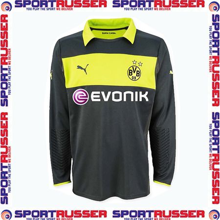 Puma BVB Kinder Torwart Trikot 2012/2013 grey/lime