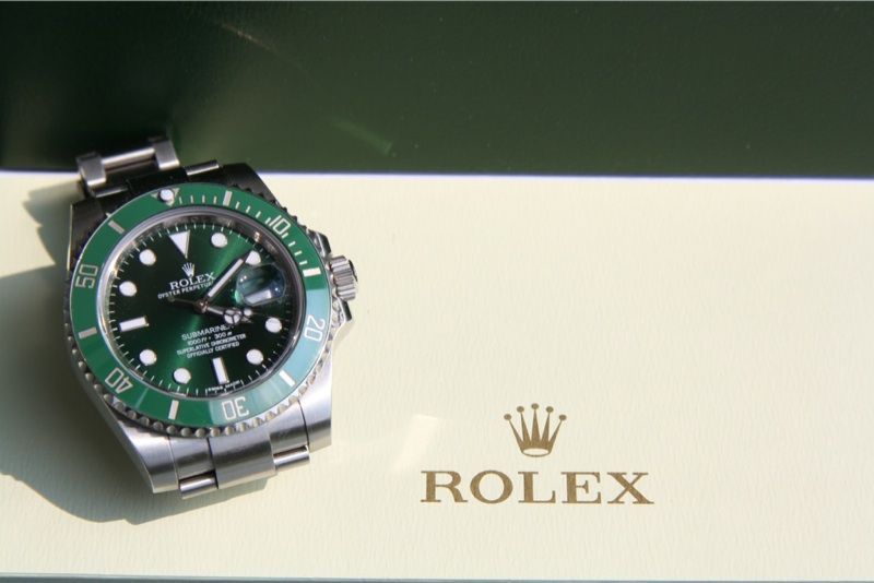 ROLEX Submariner 116610LV aus 01/2013   LC 100