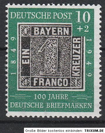 Bund, Mi.Nr. 113, POSTFRISCH **, tief gepr. A. Schlegel, BPP