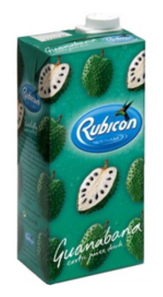 RUBICON Fruchtsaftgetränk 1000 ml Guanabana Saft Guyabana