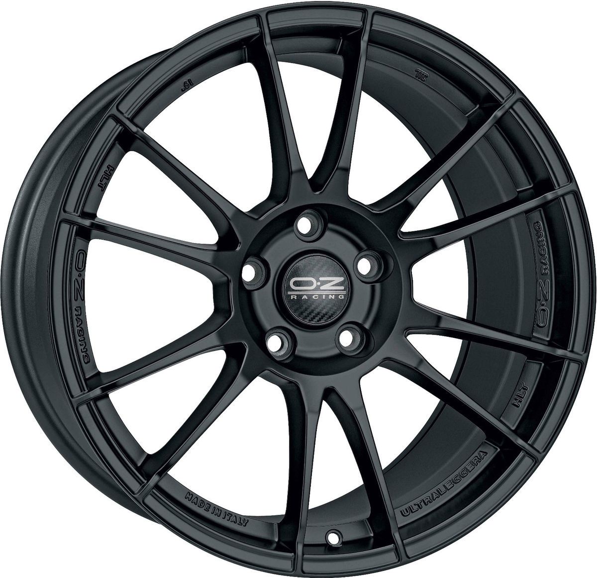 OZ ULTRALEGGERA HLT 8x20 ET45 5/112 MATT BLACK