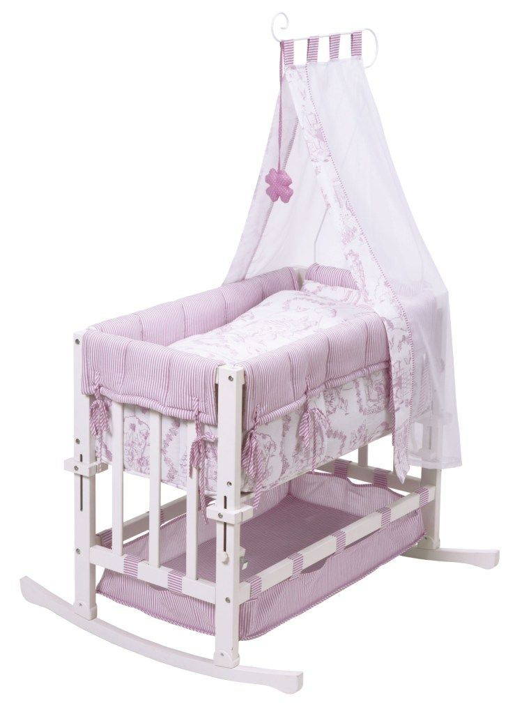 roba Stubenbett Babysitter 4 in 1 weiß Fairytale Lila   8952W V123