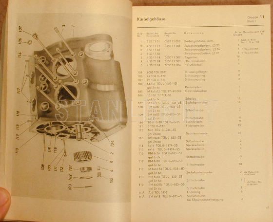 Ersatzteilkatalog Geräteträger RS09 GT 124 RS 09 Traktor orig