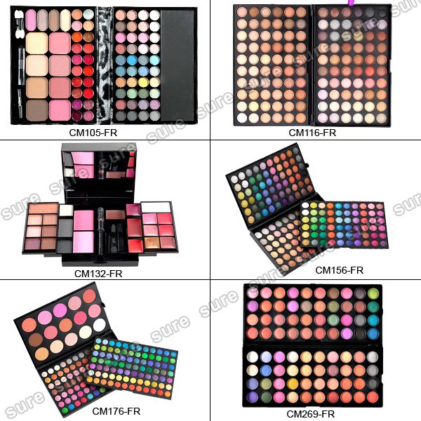 Fraulein3°8 Professional Augen Make up Lidschatten Eyeshadow alle