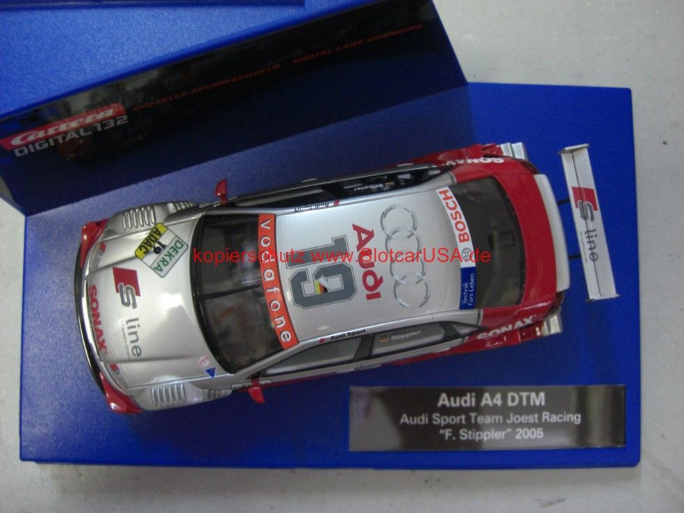 Carrera Digital 132 30276 Audi A4 DTM Joest Stippler