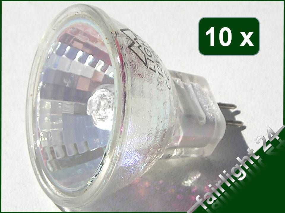 LEUCHTMITTEL 12V G4 MR11 Halogen 35W 10x Halogenbirne