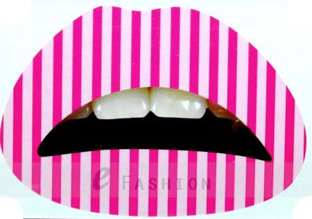 Lippen Aufkleber Temporary Lip Tattoo Einmal Tattoo Make up Schmiken