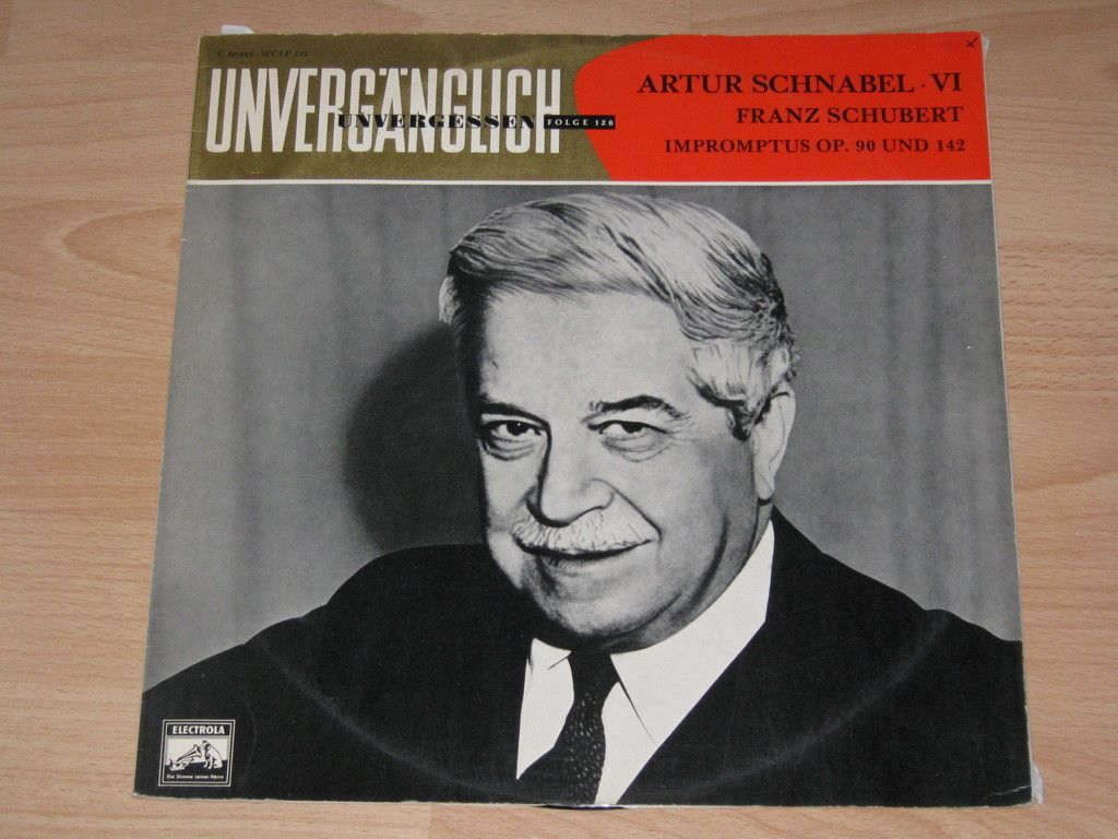  Unvergaenglich Folge 126 Artur Schnabel Franz Schubert op 90 und 142