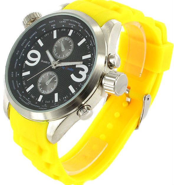 Chronograph Look Damen Uhr Retro XXL Designer U Boot Uhr NEU. # 137