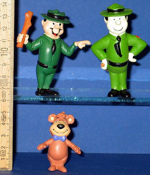 Yogi Bär Bubu & Ranger === 3 Figuren Miniland + comics spain