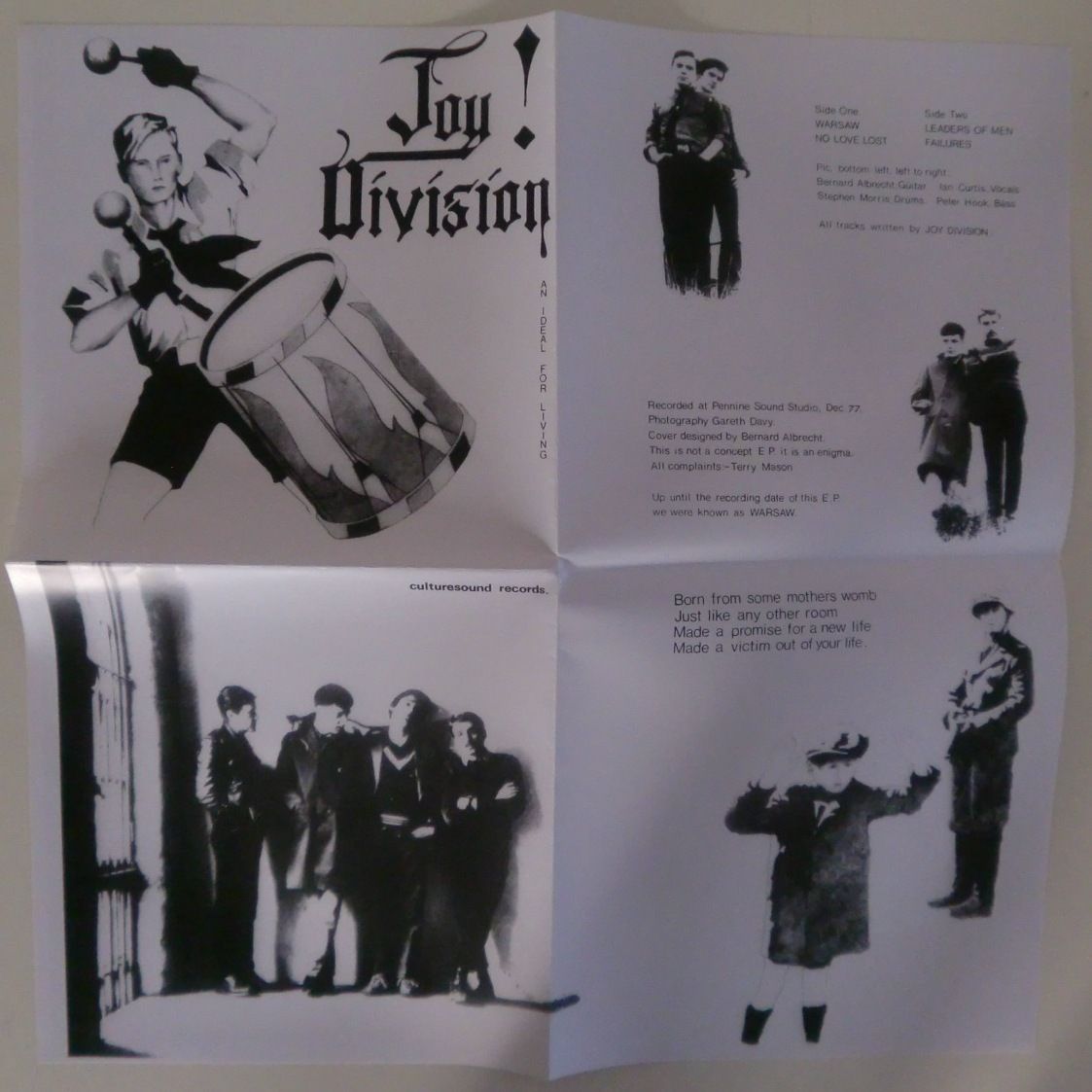 Joy Division   An Ideal For Living (Ltd Edition 7 Grey Vinyl / PSS139