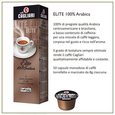 1000 CAPSULE   CHICCO DORO   E CAFFE   CAGLIARI   CAFFITALY SYSTEM