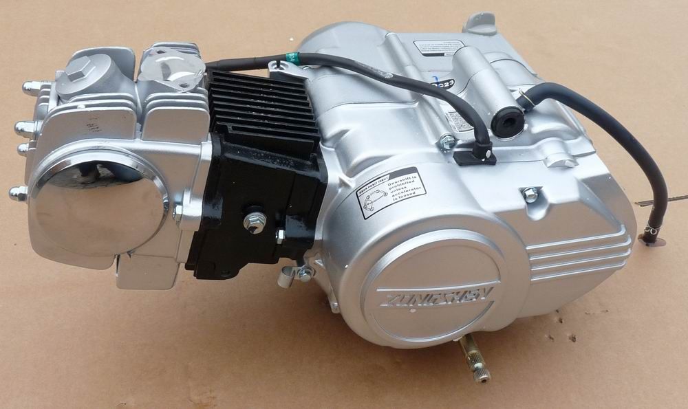 125ccm Zongshen Motor Monkey, Quad,ZS154 FMI, silber