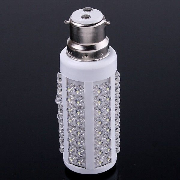 E27/B22 220V 108/263 LED Weiß / Warm White Light Bulb