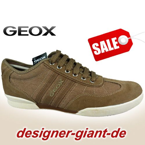 H176 NEU Geox Herren Sneaker DYED beige 50% unter UVP* JETZT