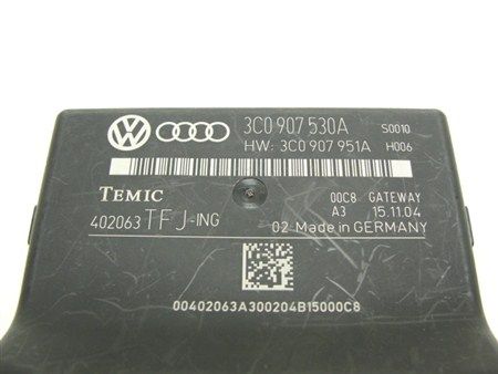 VW Passat 3C Interfacebox Diagnose Interface Temic Gateway 3C0907530A