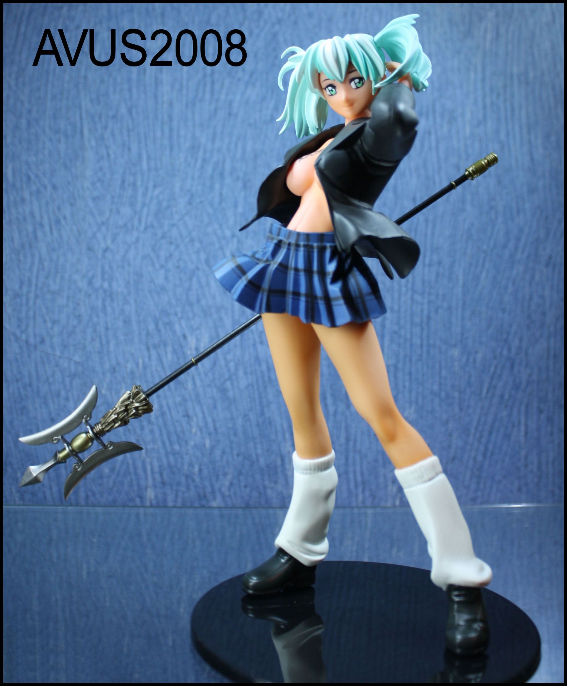 Ikki Tousen   Ryofu Housen   Blau / Anime Figur Statue Manga Figur