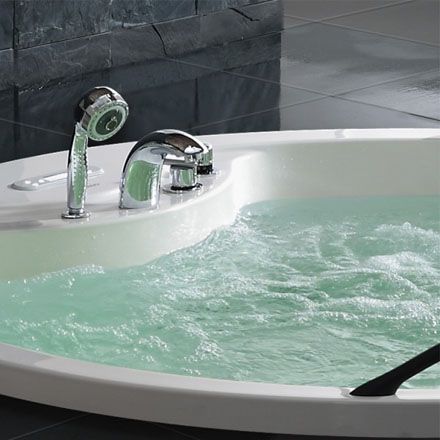 EAGO Whirlpool Wanne AM186 Luxus Vollausstattung für 2 Personen