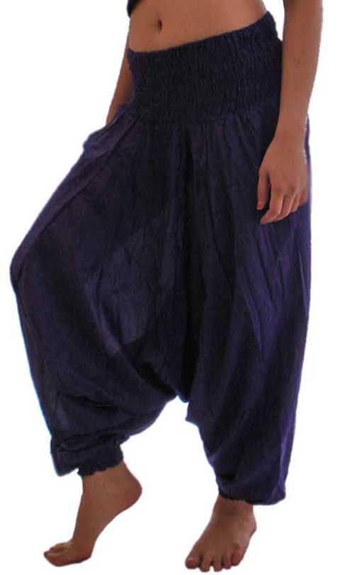 PUMPHOSE Haremhose Aladinhose Haremshose Pump Aladin Pluder Freizeit