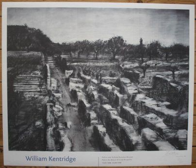 William Kentridge  handsignierter Siebdruck , 191/200