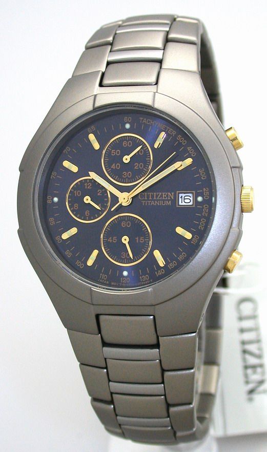 CITIZEN TITAN CHRONOGRAPH NEU AN3090 88L UVP 189,00 EUR